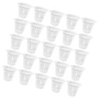  50 Pcs Small Orchid Pot Net Pots for Hydroponics with Hole Planting Basket