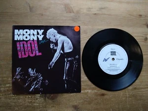Billy Idol Mony Mony / Shakin' All Over Excellent 7" Single Vinyl Record IDOL11 - Picture 1 of 6