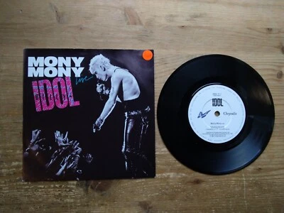 Billy Idol Mony Mony / Shakin' All Over Excellent 7" Single Vinyl Record IDOL11 - Image 1 of 4