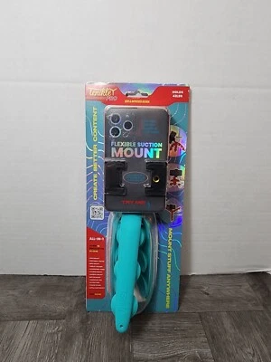 Tenikle Pro Flexible Tripod Bendable Suction Cup Camera & Phone Mount Teal 💥 - Image 1 of 3