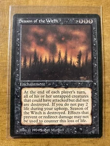 MTG✨SEASON OF THE WITCH✨The Dark NM/M RARE 1994 Reserve List Myrfors UNPLAYED - Picture 1 of 2