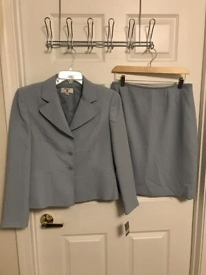 stresa Falda Traje Azul Mujer 10p Nuevo Con Etiquetas Foto 1 de 4