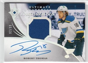 #/99 Robert Thomas Jsy Auto ▪ 2020-21 UD Ultimate Collection Material Signatures - Imagen 1 de 2
