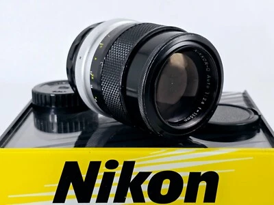 🌸[Excelente+++] Lente Nikon Non Ai Nikkor-Q Auto 135 mm F2,8 MF de Japón Foto 1 de 4