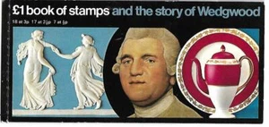 GB -1972 DX1 - 'The Story of Wedgwood Prestige Booklet' - Excelentes perfs en X842 - Imagen 1 de 2