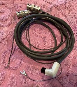 Linn Products Tonearm Cable,Used , 1.0m.,5-pin To BNC Plugs, VGC.