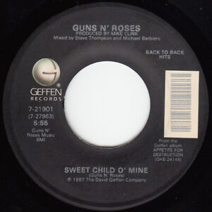 Guns N' Roses - Sweet Child O' Mine / Willkommen im Dschungel - gebraucht Vi - J5829z