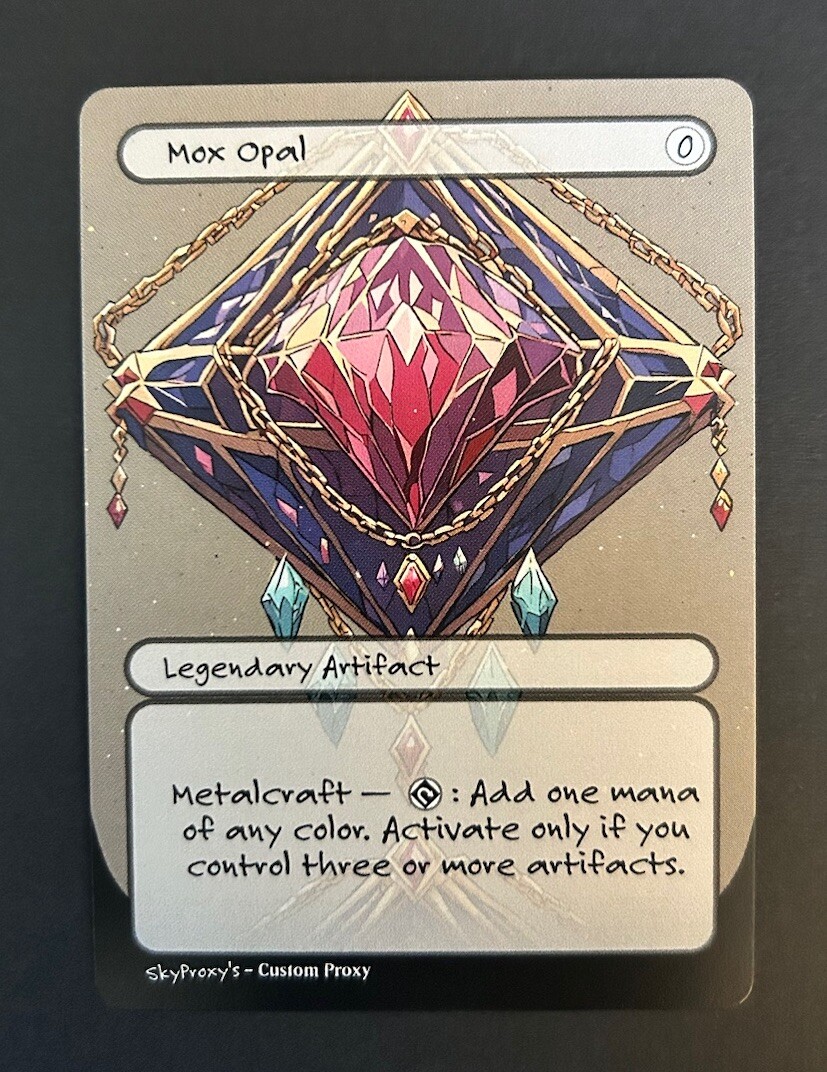 Mox Opal Magic: The Gathering Trading Card Games Individual