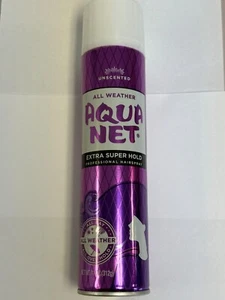 Laca para el cabello profesional Aqua Net para todo tipo de clima, extra súper retención, sin perfume, 11 oz - Imagen 1 de 1