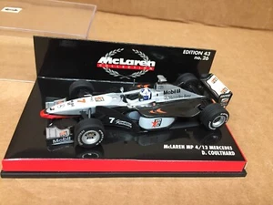 MINICHAMPS 1:43 SCALE F1 McLAREN MERCEDES MP 4/13 MERCEDES D. COULTHARD - Picture 1 of 5