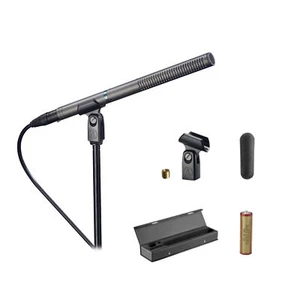 New! Audio Technica AT897 Shotgun Condenser Video/Film/Broadcast Microphone+Case - Picture 1 of 6