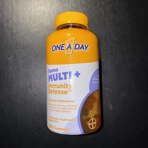 One A Day Teen Multi+ Immunity Defense Complete Multivitamin, 120 Gummy-EXP11/24 - Picture 1 of 2