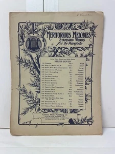 *Four Hand* Meritorious Melodies *Series Seven* Piano Book Keyboard Sheet Music - Picture 1 of 4