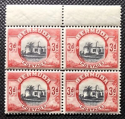 Bloque de 4 coches 3d BERMUDA 111 MNH y negro. Foto 1 de 2