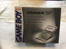 Nintendo Game Boy Advance SP Silver/Platinum Handheld System