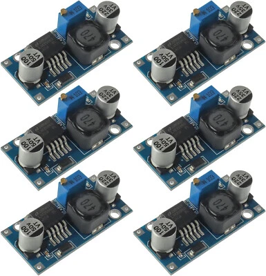 6 Pack LM2596 DC to DC High Efficiency Voltage Regulator 3.2-35V to 1.25-30V ... - Image 1 of 4