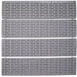 Dock-Top Dock Panels and Edges 4 ft. x 4 ft. Polypropylene With 4-Aluminum Slats - Picture 1 of 1