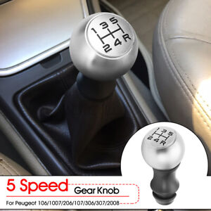 5 Speed Aluminum Shift Knob Manual Gear Stick Shifter Lever Car Universal