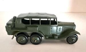 DINKY TOYS 6-WHEEL RECONNAISSANCE CAR-No. 152b- VERY GOOD -1946-1954- MUST SEE! - Picture 1 of 11