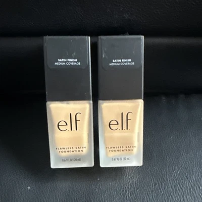2 e.l.f. Flawless Satin Foundation - 330 cashew cajou 0.67 oz.  - Image 1 of 4