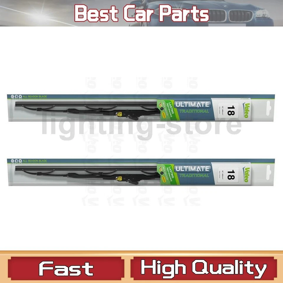 2 Front Windshield Wiper Blade For Toyota Land Cruiser 4.5L Toyota Tercel 1.5L - Image 1 of 4