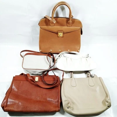 NO TARIFF Salvatore Ferragamo Hand Shoulder Tote 5 Bags 5400237 - Image 1 of 4