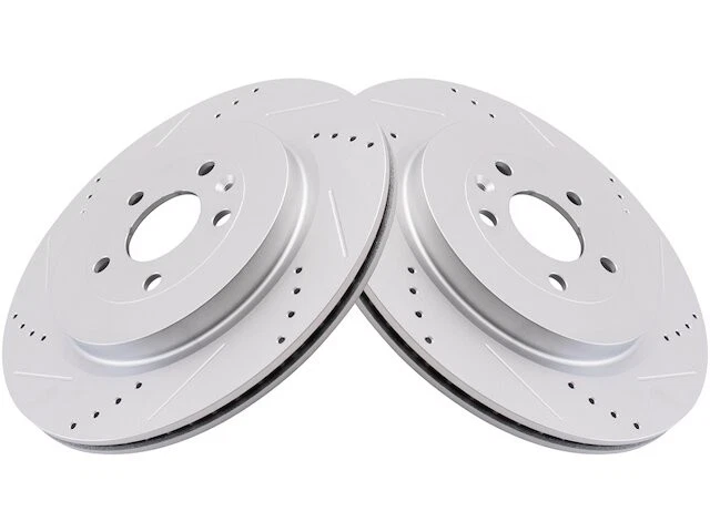 47XD65S Rear Brake Rotor Set Fits 2014-2018 Ford Special Service Police Sedan - Изображение 1 из 1