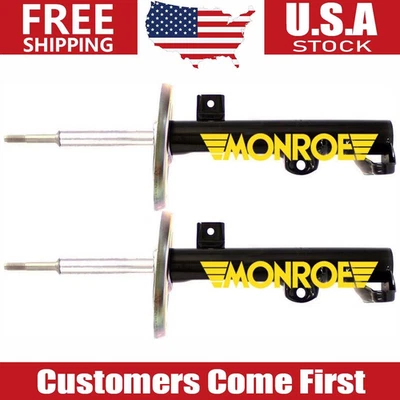 Par de puntal de suspensión delantero Monroe para Mercedes-Benz C320 2003 2004 2005 tracción trasera Foto 1 de 2