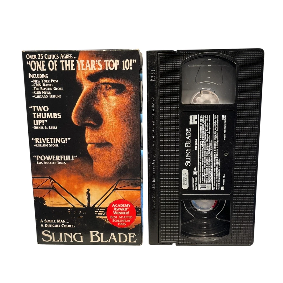 Sling Blade (VHS, 1997) Billy Bob Thornton V10 Foto 1 de 3
