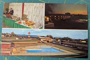 Tarjeta postal vintage de motel y restaurante Hagerstown MD-Maryland Venice - Imagen 1 de 2