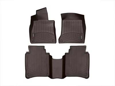 Revestimiento de piso WeatherTech para Mercedes Maybach 2016-2020 - 1ª y 2ª fila, cacao Foto 1 de 4