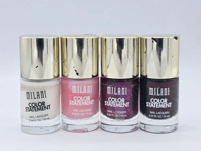  Milani Nail Polish Assorted #28 #06, #14 #502 - Image 1 of 4