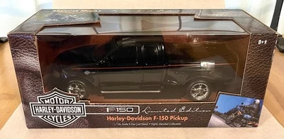 Ertl American Muscle Harley Davidson Ford F150 Extended Cab Pick Up Truck D5 - Image 1 of 4