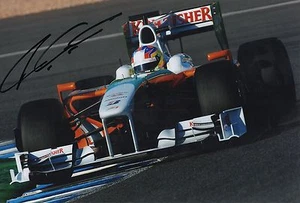 Formula One F1 Driver Paul Di Resta Hand Signed Photo Force India 20 - Picture 1 of 1