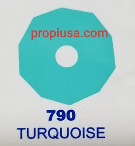 TEAL Pigment Color Hot Stamping  Foil. Also White, Black, Yellow, Blue, Etc. - Picture 1 of 24