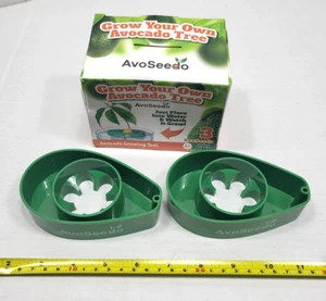 Avoseedo - Avocado Growing Tool Gardening - 2 pieces - Instructions Plant Marker - Foto 1 di 8