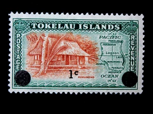 TOKELAU 1 MINT NH STAMP SC # 9 - Imagen 1 de 1