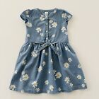 Carter’s 4T Chambray Daisy Print Dress Toddler Girl Spring Summer