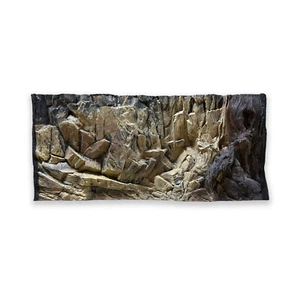 Aquarium 3D Rückwand Aquariumrückwand Struktur 80x40cm Stein Wurzel Natur Terra - Bild 1 von 7
