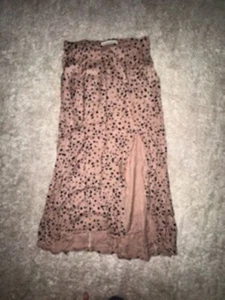ABERCROMBIE AND FITCH ANIMAL PRINT MIDI SKIRT SIZE S - Picture 1 of 1