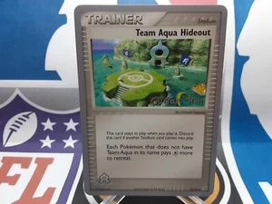 🔥2005 Pokémon Campeonato Mundial Entrenador Estadio Equipo Aqua Hideout #78/95 - Imagen 1 de 3