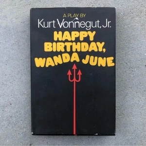 Vtg Kurt Vonnegut Jr Book Happy Birthday, Wanda June 1st Print BC Edition HC/DJ - Picture 1 of 16