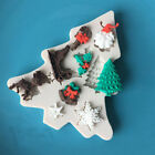 New Chocolate Silicone Fondant Mold Cake Tools Baking Mould Decorating Christmas