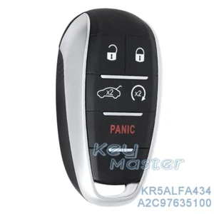 for Alfa Romeo Giulia Stelvio 2017-2022 Keyless Smart Remote Key Fob KR5ALFA434 - Foto 1 di 4