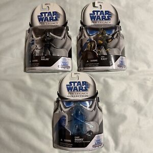 Star Wars Legacy Collection Lot (3 Action Figures)