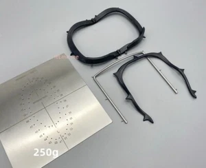 Dental Rubber Dam Template Punch Frames Plastic Foldable S.S. Sheet Frame Tool - Picture 1 of 28