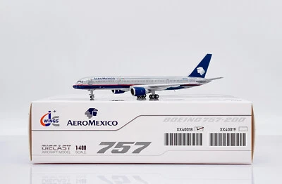 Jcwings AeroMexico Boeing 757-200 "Polished" N301AM 1/400 XX40018 - Immagine 1 di 4