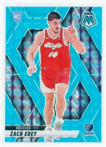 Baloncesto mosaico 2024 Zach Edey azul fluorescente RC/75 #251 - Imagen 1 de 2