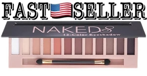 Kecai Cosmetics 12‑Color Nude Eyeshadow Palette Waterproof Matte A, Exp: 10/2026 - Picture 1 of 6