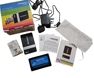 Polaroid PoGo Mobile Thermal Printer working condition almost 100 photo papers - Picture 1 of 12